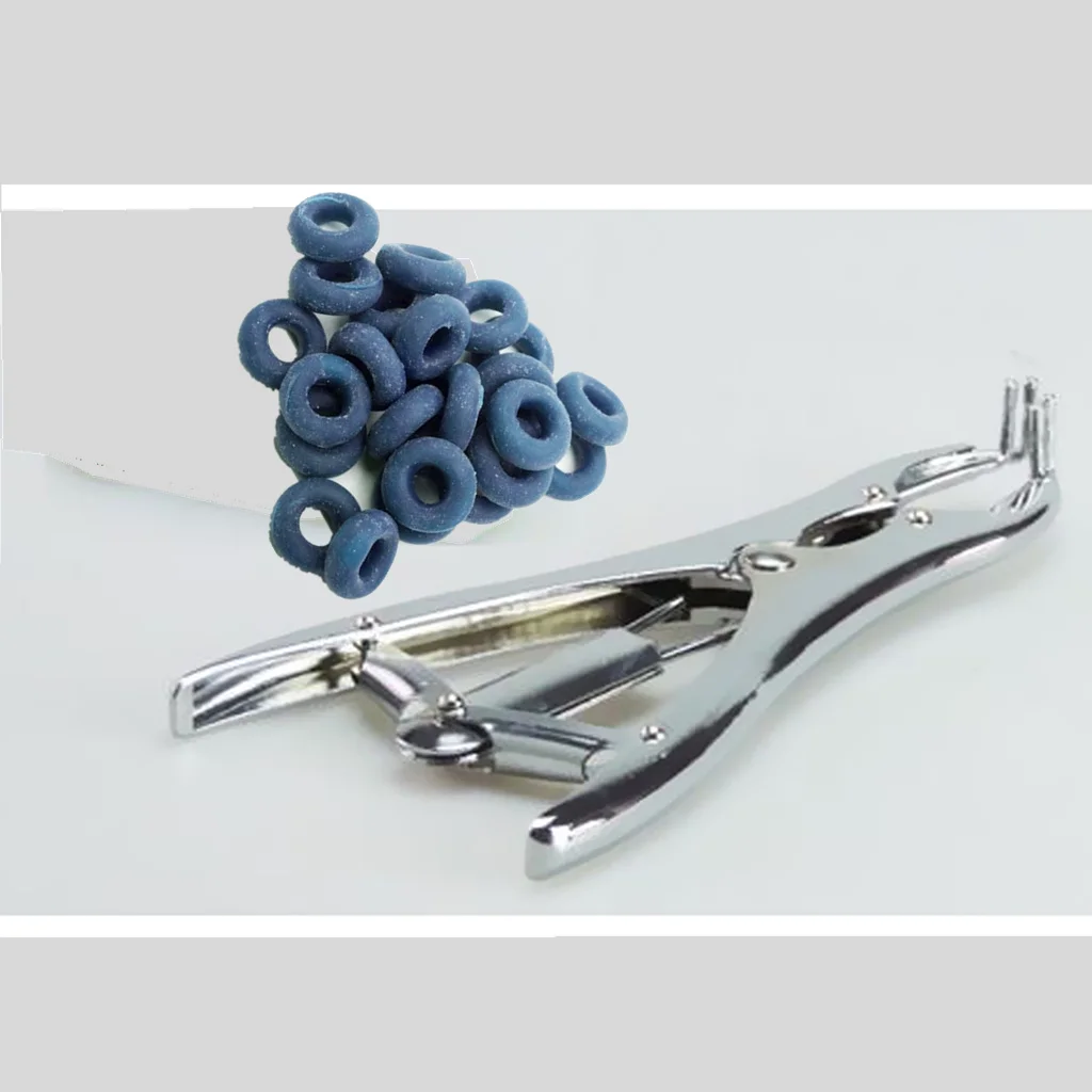 Плоскогубцы ELASTRATOR кастратор резиновое кольцо аппликатор стыковка + кольца | Дом и