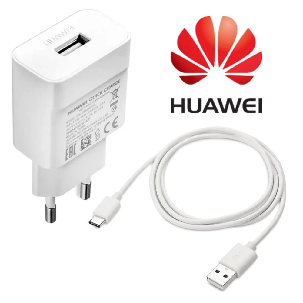 Оригинальный huawei Nova 3 быстрое зарядное устройство Qc 2 0 Быстрая Зарядка адаптер Usb C