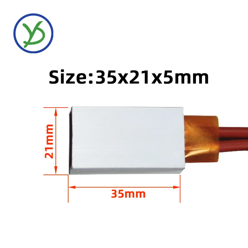 AC DC 12V 70C 35*21mm нагреватель с постоянной температурой и корпусом | Бытовая техника