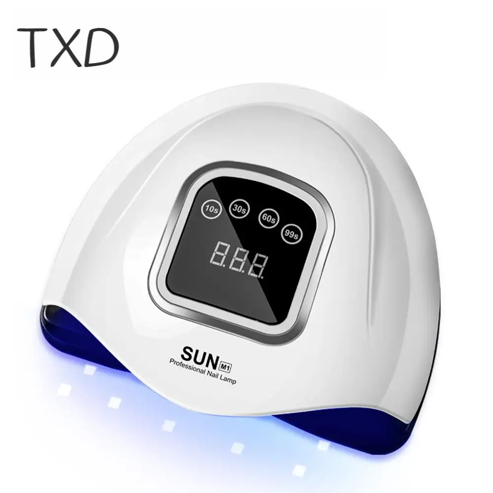 

TXD Professional 168/80W X5 UV LED Lamp For Nails Dryer Manicure Apparatus Lamp Nail Gel Drying Lamp For Curing All Gel Varnish