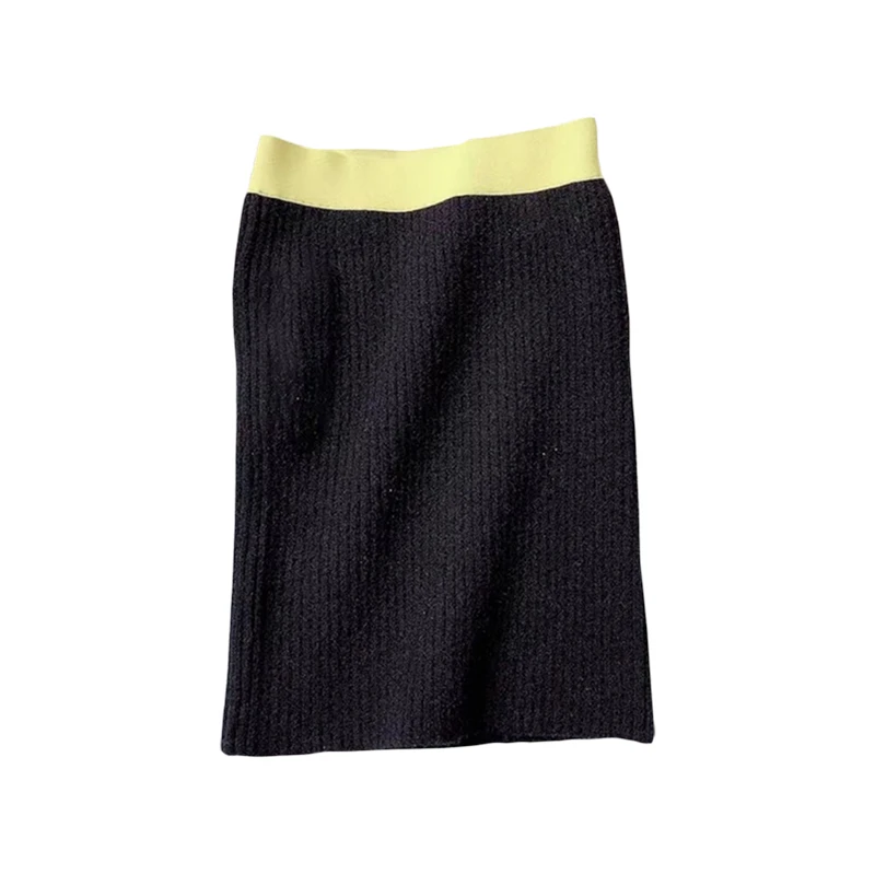 Детская трикотажная юбка для девочек Однотонная ясельного возраста GS56 Новое