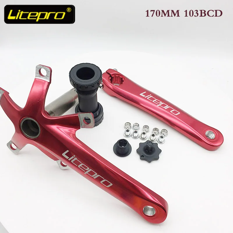 LP Litepro дорожный велосипед модификации один диск 170 мм 130 BCD шатун для велосипеда