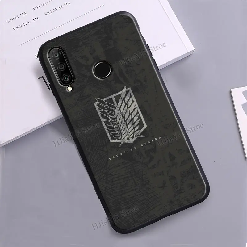 Чехол с логотипом символа атаки на титанов для OnePlus 9 Pro 8 Nord 9R 7T 8T чехол Realme C3 C11 C15 C21