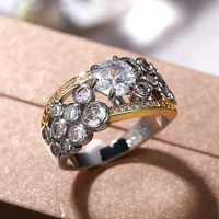 wedding anniversary party rings for women modern design gorgeous female ring birthday gift fashion versatile jewelry 2021