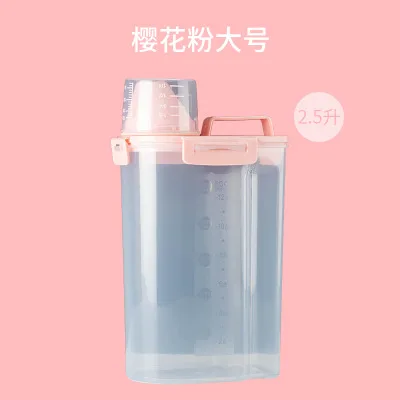 Пластиковая кормушка для домашних животных контейнер хранения пищевых