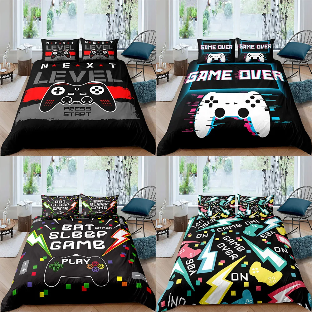 Комплект постельного белья для игр пододеяльник Детский комплект мальчиков и