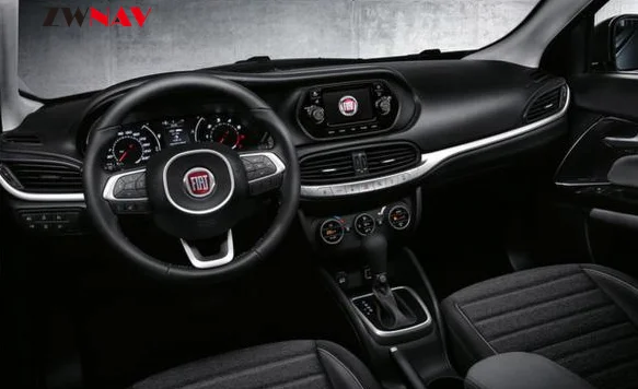 7-дюймовый IPS DSP Android 10 Octa core PX6 автомобильный DVD-плеер для FIAT TIPO EGEA 2015-2018 4 ГБ ОЗУ 64 ГБ ПЗУ GPS-навигация FM RDS DVR.