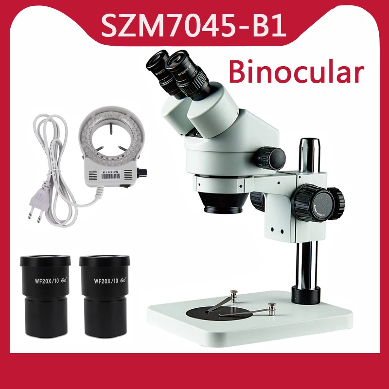 

Тринокулярный микроскоп 7-45X 38MP HDMI USB промышленный электронный цифровой лабораторный микроскоп камера электронный микроскоп