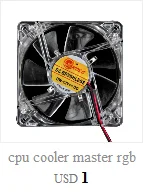 Кулер для процессора master rgb охлаждающий вентилятор 220 в 240 в 8 см 80 мм x 80 мм x 25 мм металлический бесщеточный промышленный вентилятор для охлаждения переменного тока Прямая поставка