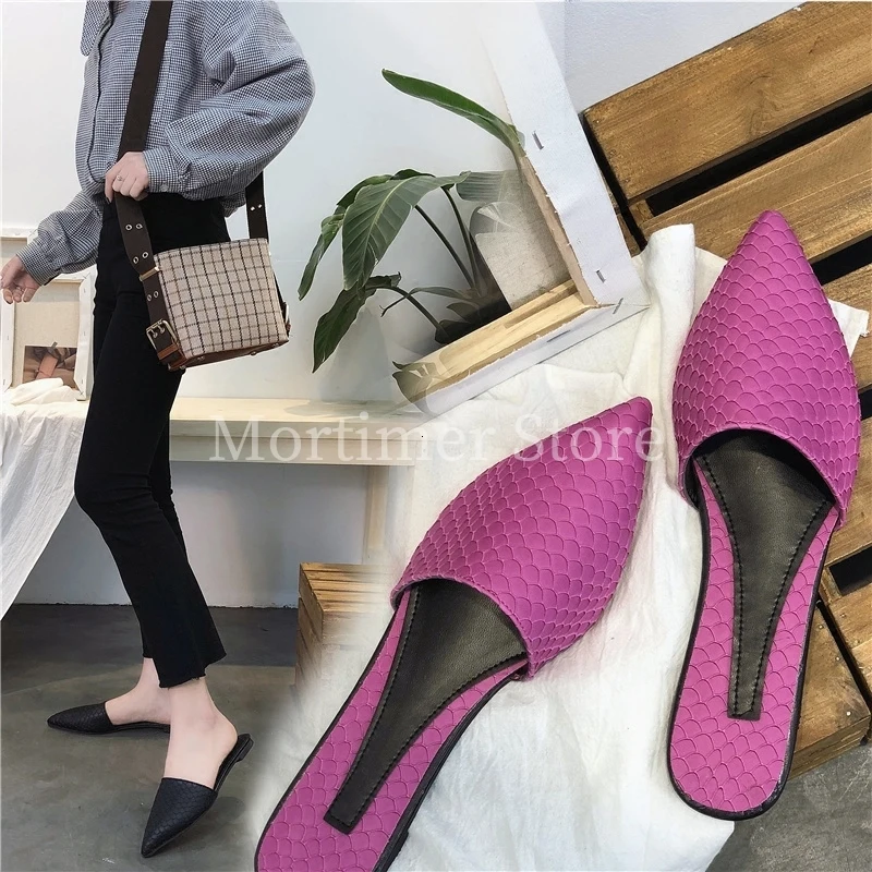 2019 г. Женская обувь черного цвета дизайнерские Роскошные Лоферы мюли шлепанцы