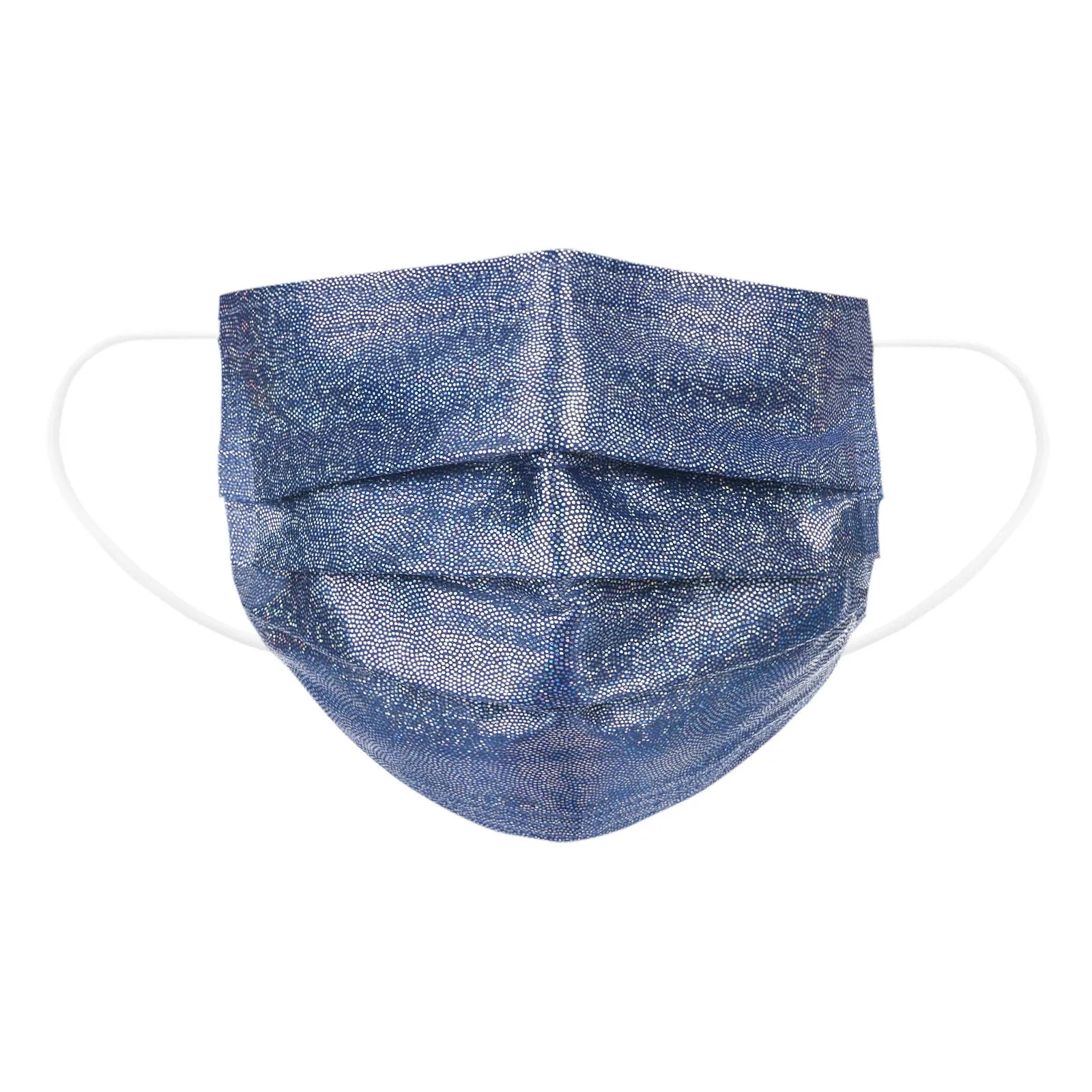 10 шт. одноразовая маска для взрослых бронзовая Светоотражающая вспышка