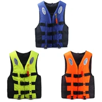 swimming boating ski drifting life vest with whistle s xxxl sizes water sports man kids jacket outdoor adult life vest jacket