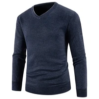 mens sweaters v neck pullovers cashmere blend knitting hot sale springwinter male wool knitwear high quality jumpers clothes
