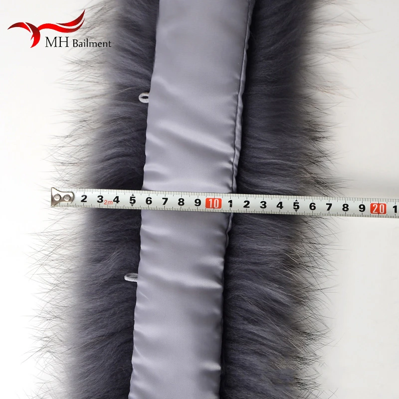 

Winter Real Raccoon Fur Collar Ladies Fashion Warm Scarf Down Jacket Coat Coat Collar Plush Plush Warm Fur Collar Wholesale