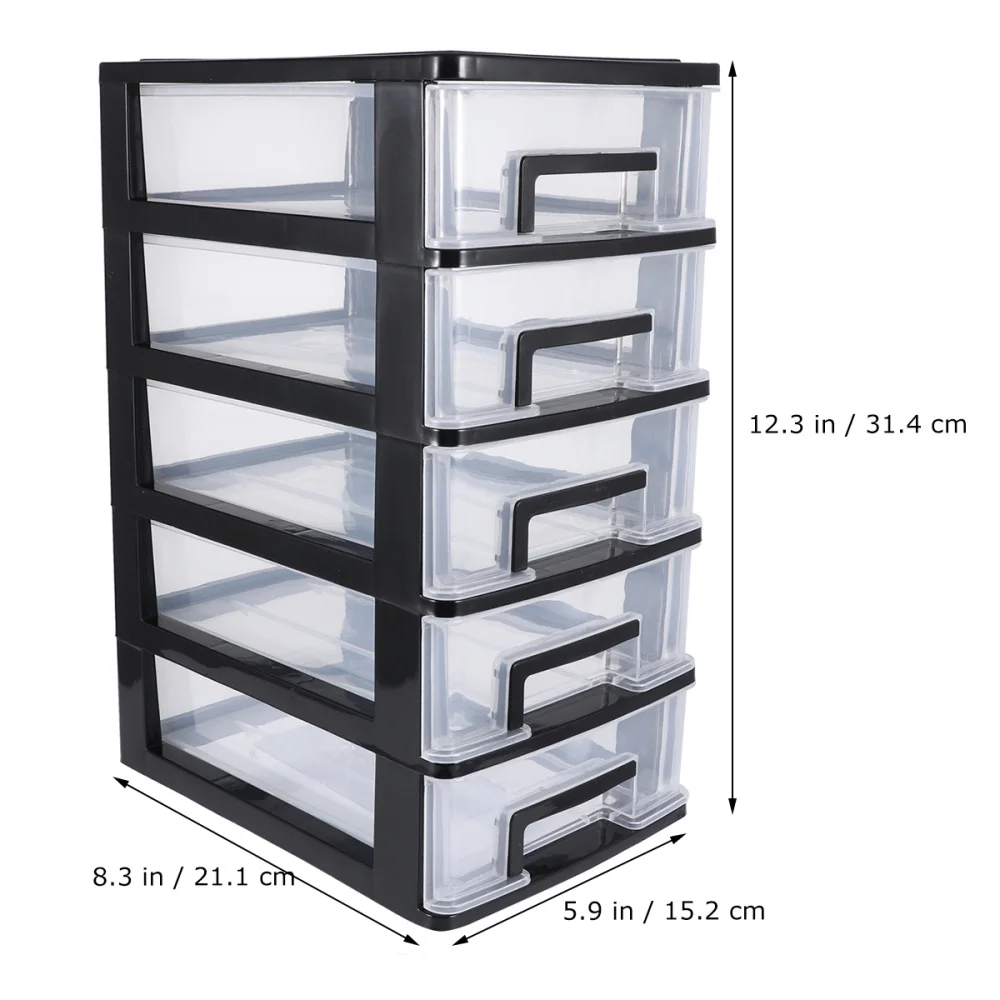 

Multifunctional Five-layer Storage Cabinet Drawer Type Closet Portable Storage Case Organizer Sundries Holder