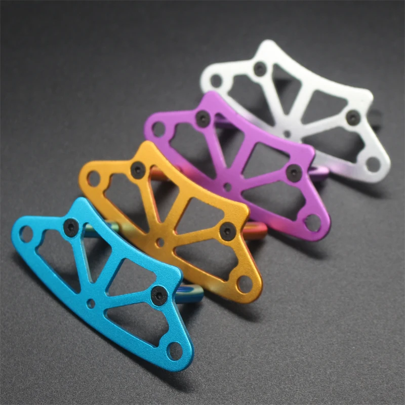 122058 HSP Upgrade Spare Parts For 1/10 R/C Model Car Blue Aluminum Front Bumper | Игрушки и хобби