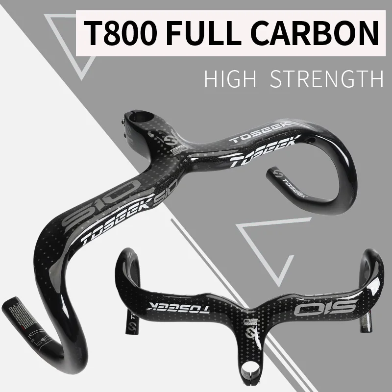 Внедорожный велосипед TOSEEK из углеродного волокна со встроенной изогнутой