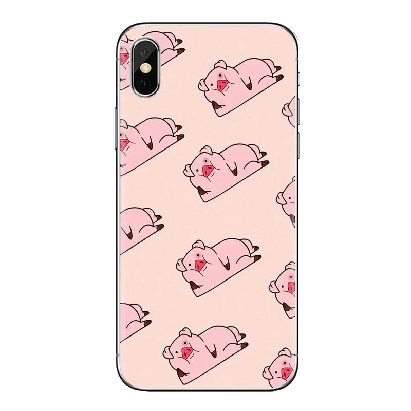 For Samsung Galaxy S2 S3 S4 S5 MINI S6 S7 edge S8 S9 Plus Note 2 3 4 5 8 Coque Fundas Cell Phone Cover gravity falls Waddles pig |