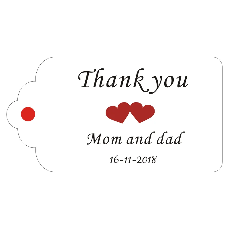 Пользовательские прямоугольные подвесные бирки логотип мода одежда этикетка