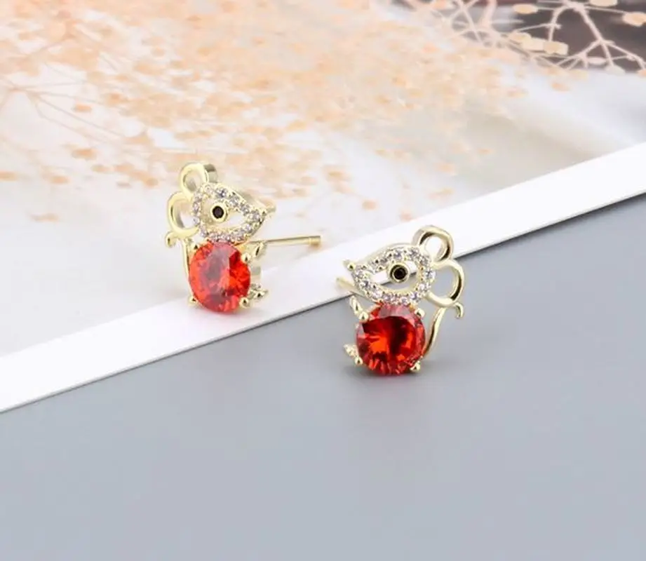 Романтические серьги с бриллиантами женские очаровательные женская бижутерия