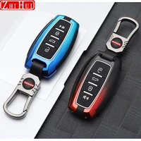 for gwm haval hover h6 3th 2021 2022 car zinc alloy key cover protective shell gradient case buckle car styling accessories