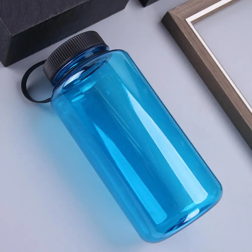 1000ml Portable Sports Wide Mouth Large Capacity Water Bottle Drink Cup Portable Mug Wear Drop-resistant Sports Bottles
