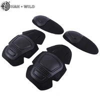han wild frog suit knee pads elbow support paintball airsoft tactical kneepad interpolated knee protector set gear combat