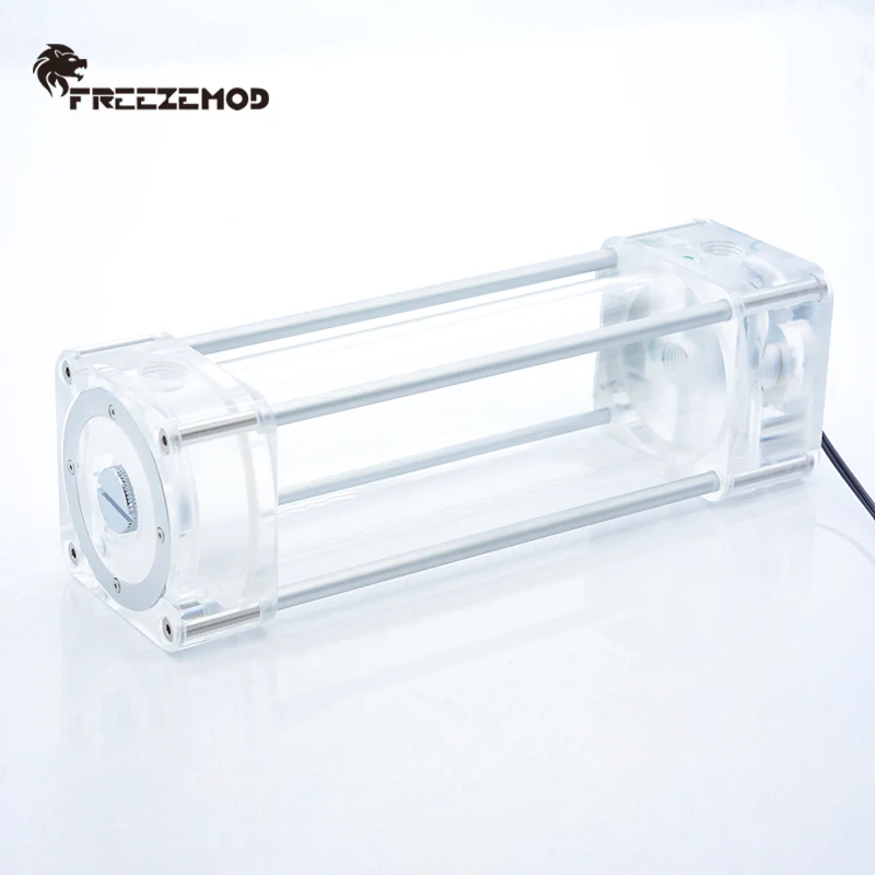 Морозильник квадратный акриловый резервуар для воды 2020 ЖК дисплей температуры