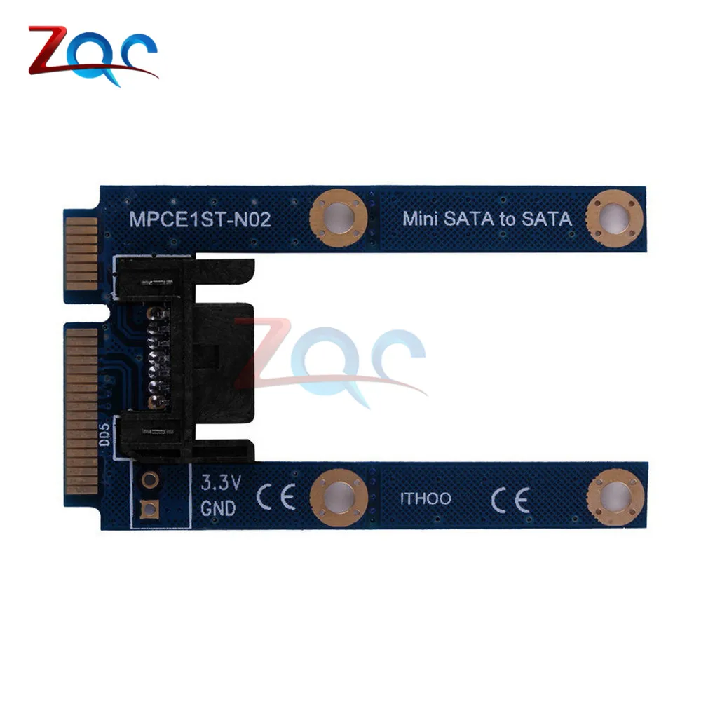 Адаптер конвертера для жесткого диска mSATA Mini PCI-e SSD SATA слот на 7Pin | Инструменты