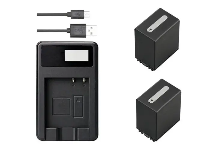 NP FH100 FH90 FH70 FH60 FH40 FH30 батарея + зарядное устройство для Sony HDR CX100 CX105 CX11 CX520 HC96 FH50