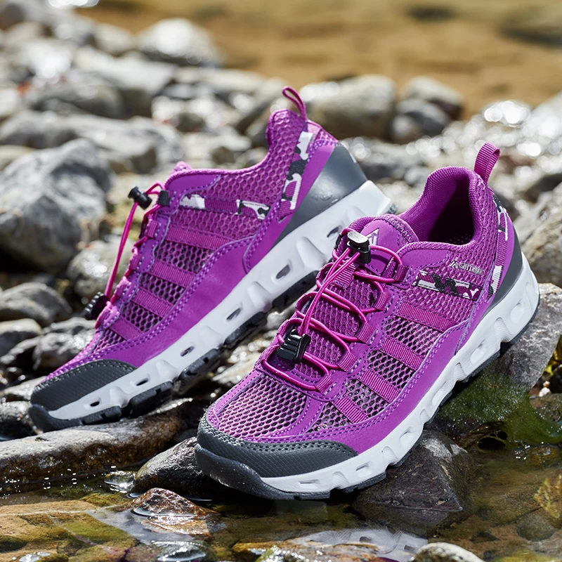 

Summer Aqua Shoes For Women Outdoor Upstream Wading Aquashoes Woman Waders Sneakers Breathable Zapatos De Agua Hiking Climbing