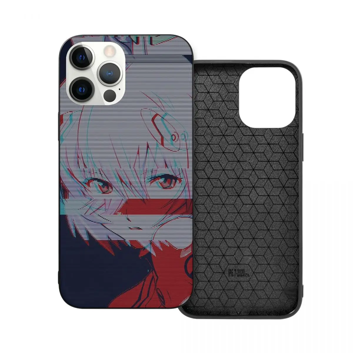 

Evangelion Aesthetic Design PC Glass TPU Phone Case for iPhone 12 11 Xs Xr X Pro Max Mini 7 8 Se2 Plus 6 6S