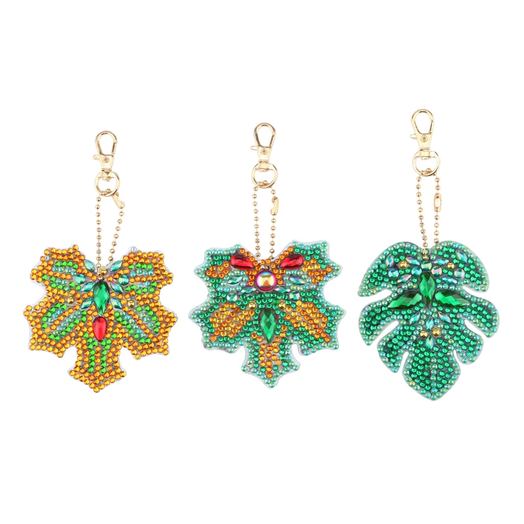 Full Drill Special Shaped Diamond Painting Key Ring Keychain Pendant Decors | Дом и сад