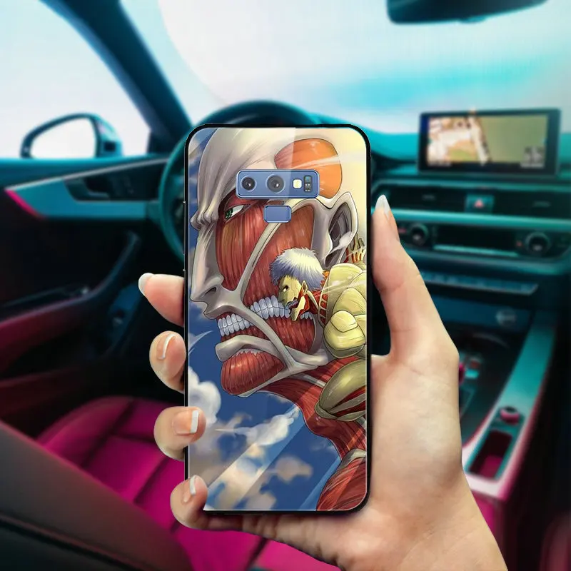 Телефонные чехлы из закаленного стекла для Samsung Galaxy S8 S9 S10 A6 A8 A9 A10 A20 A40 A50 A70 A80 Plus
