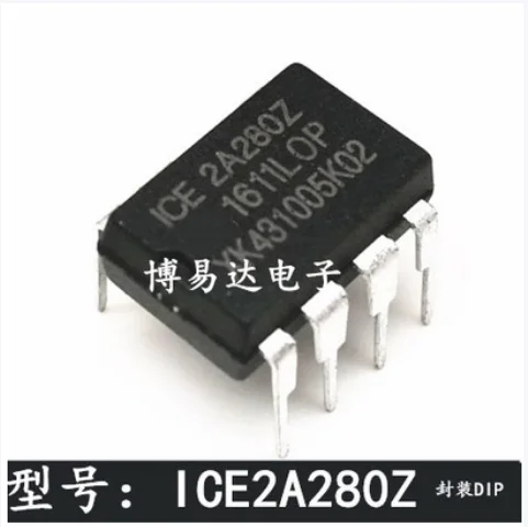 

Free Shipping 50pcs ICE2A280Z 2A280Z DIP