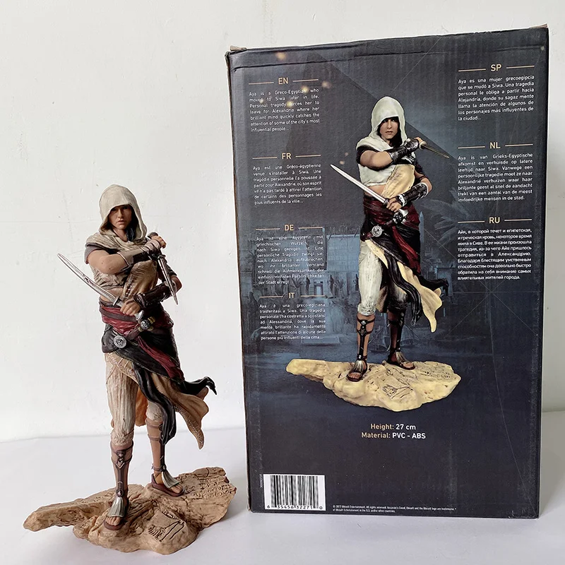 

Altair The Legendary Bayek Aya Creed Figure Apple of Eden Action Figure Collectible Model Toys Doll Christmas Gifts