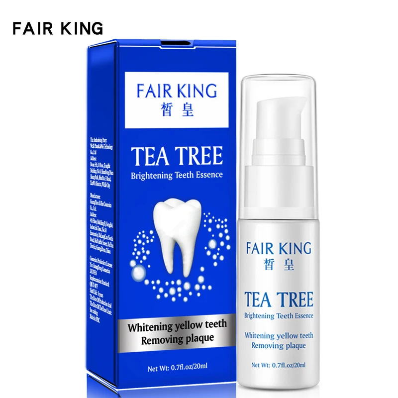 

20 ml Tea Tree Extract Verhelderende Whitening Tanden Essentie Verwijderen Plaque Whitening Teeth