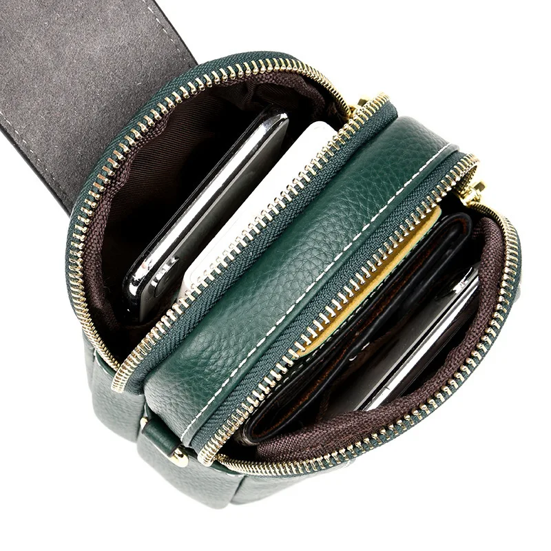 2019 модные сумки из натуральной кожи женские маленькие для телефона на плечо