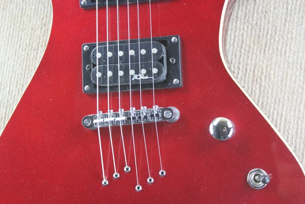 Новинка 2019 года + заводская красная B.C.Rich особая электрическая гитара с