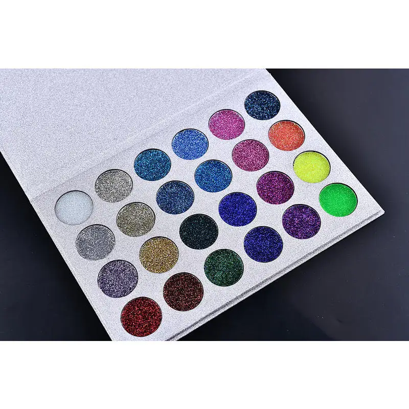 24 цвета металлик блестящие тени для век порошок контурная палитра макияж глаз| |