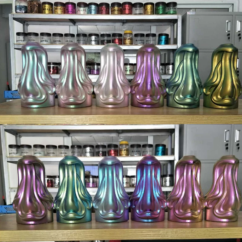 YB56 пигменты хамелеоны акриловая краска пудра Хамелеон для покрытия автомобилей