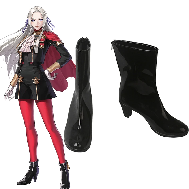 Обувь для костюмированной вечеринки в стиле игры Fire Emblem ThreeHouses Ботинки Edelgard Von