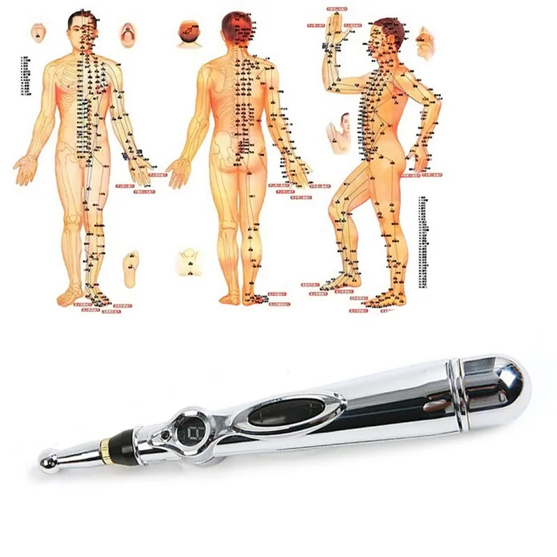 

Health Monitor Electric Pulse Acupuncture Pen Body Therapy Massager Relax Sore Stiff Muscle Pain Relief