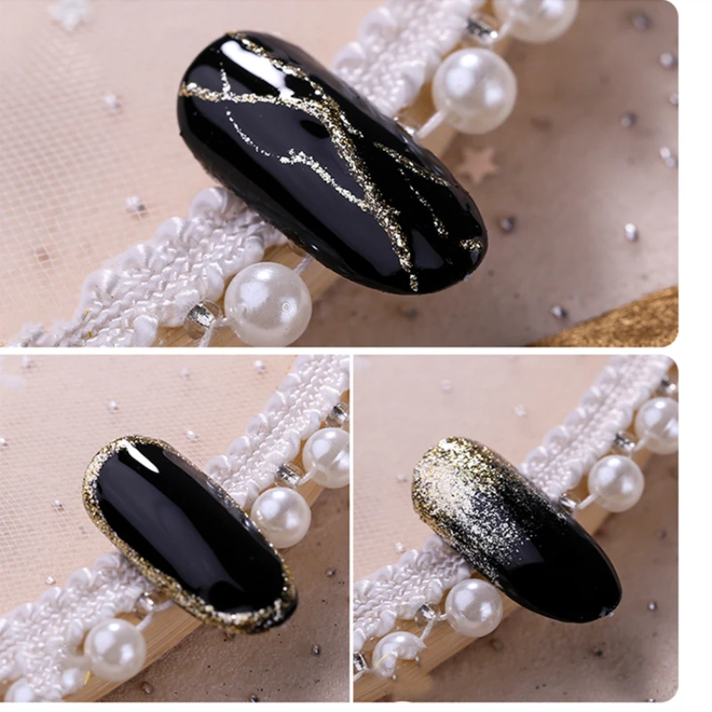 Блестящий Гель лак для ногтей 10 мл Платиновый блестящий Гибридный