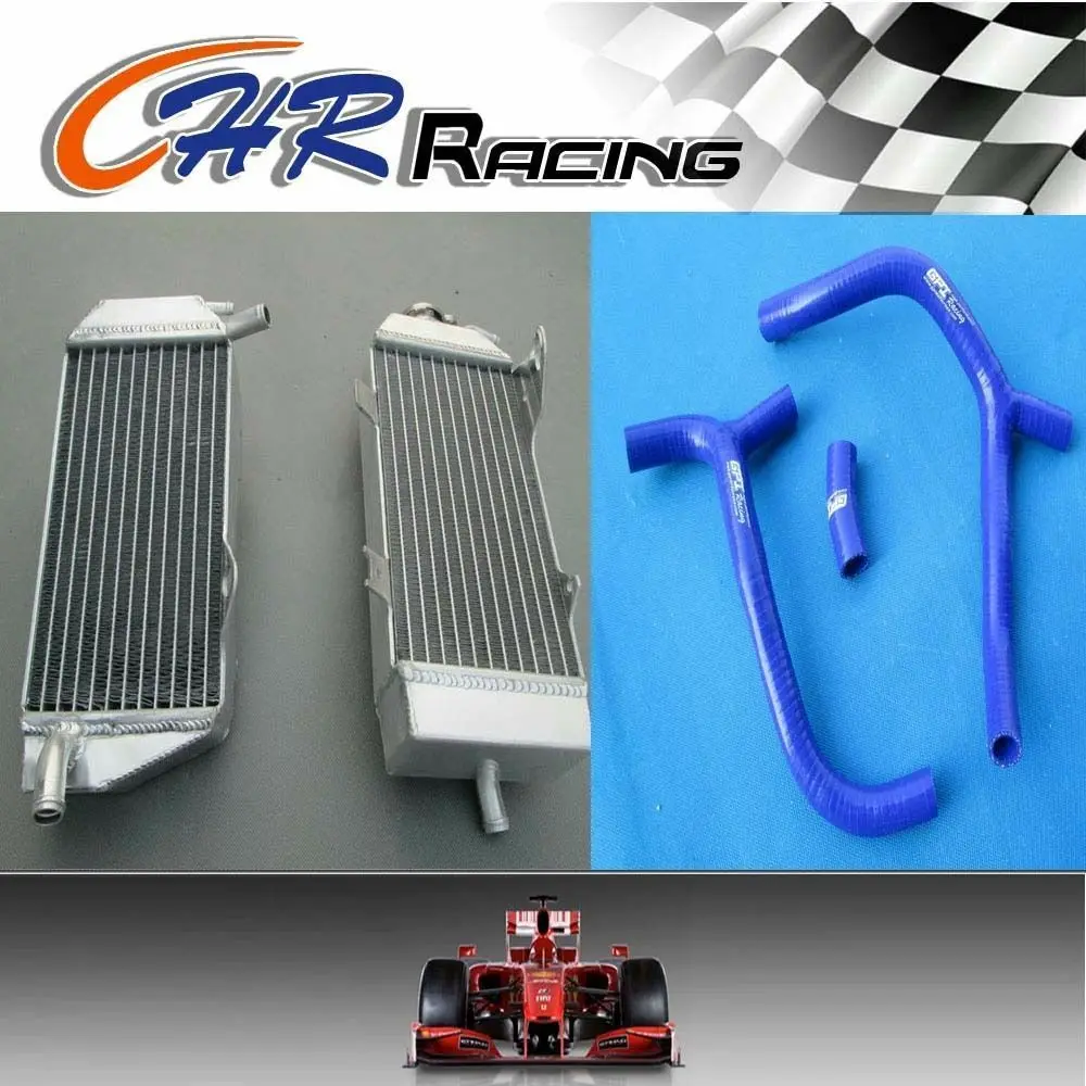

L&R Aluminum Motorcycle Radiator & Hose For HONDA CRF450R 2009 2010 2011 2012 11 12 CRF 450