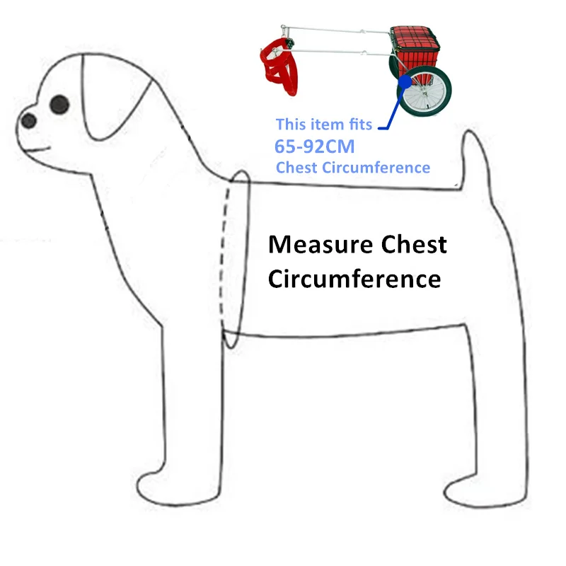 Трейлер для собак ALWAYSME тележка с колесами подходит груди велосипедная