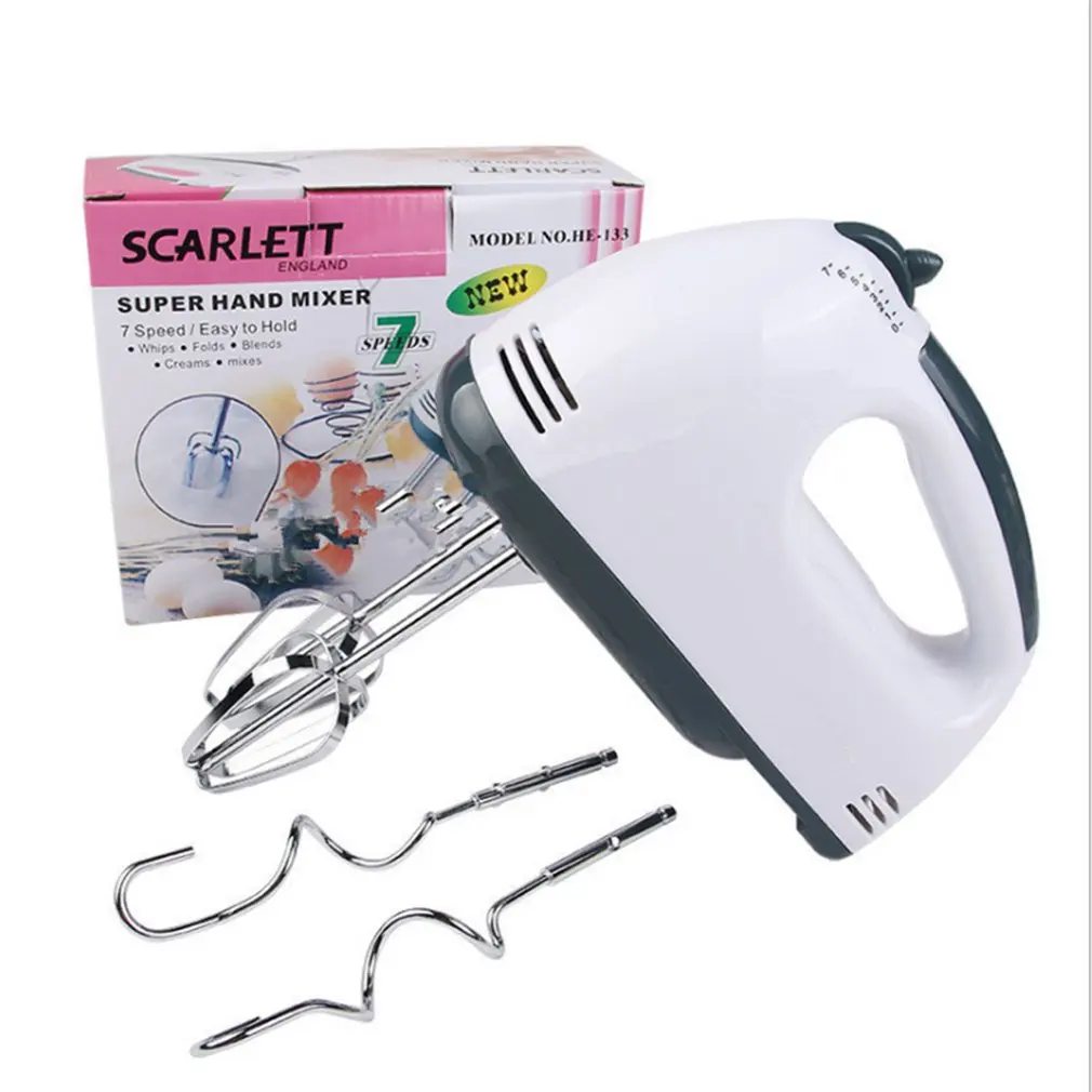 

Multifunctional Baking Eggbeater Streamlined Design Pure Copper Motor Finger Adjustment And Baking Beat And Mix Eggs