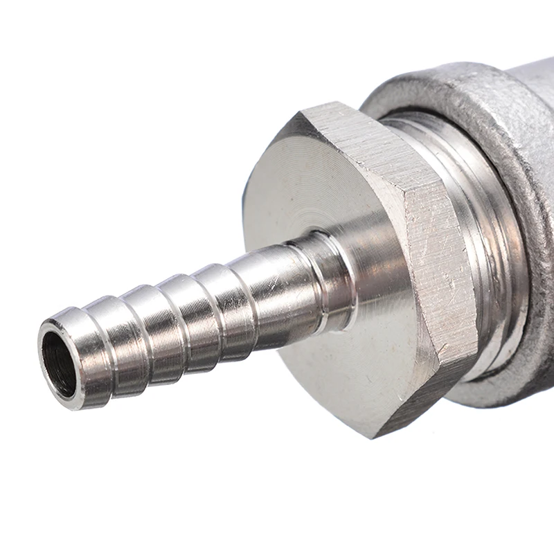 Mayitr 2 микрон камень для диффузии из нержавеющей стали кислородный с 1/4 &quotБарб