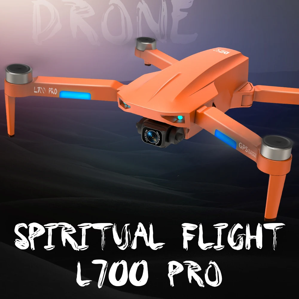 

Квадрокоптер L700pro складной Профессиональный с двумя HD-камерами и GPS