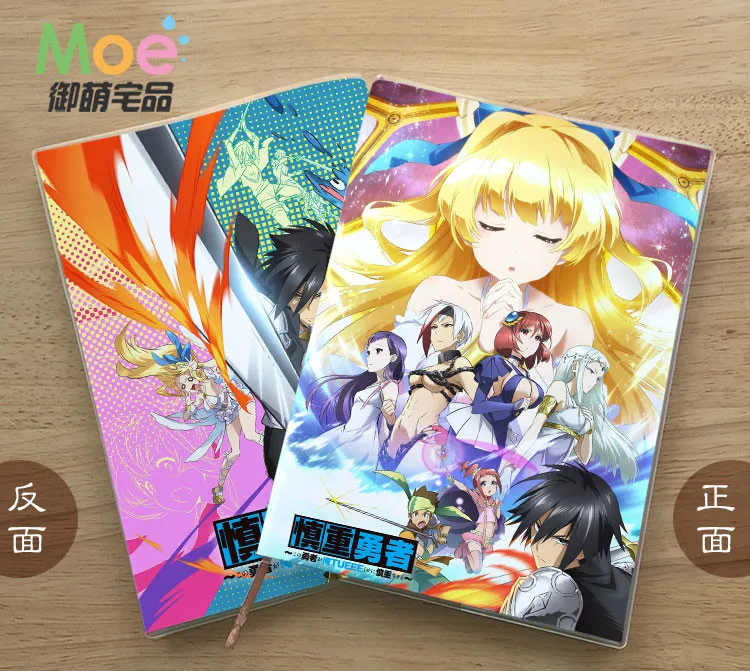 

Anime Cautious Hero Figure Student Writing Paper Notebook Delicate Eye Protection Notepad Diary Memo Gift